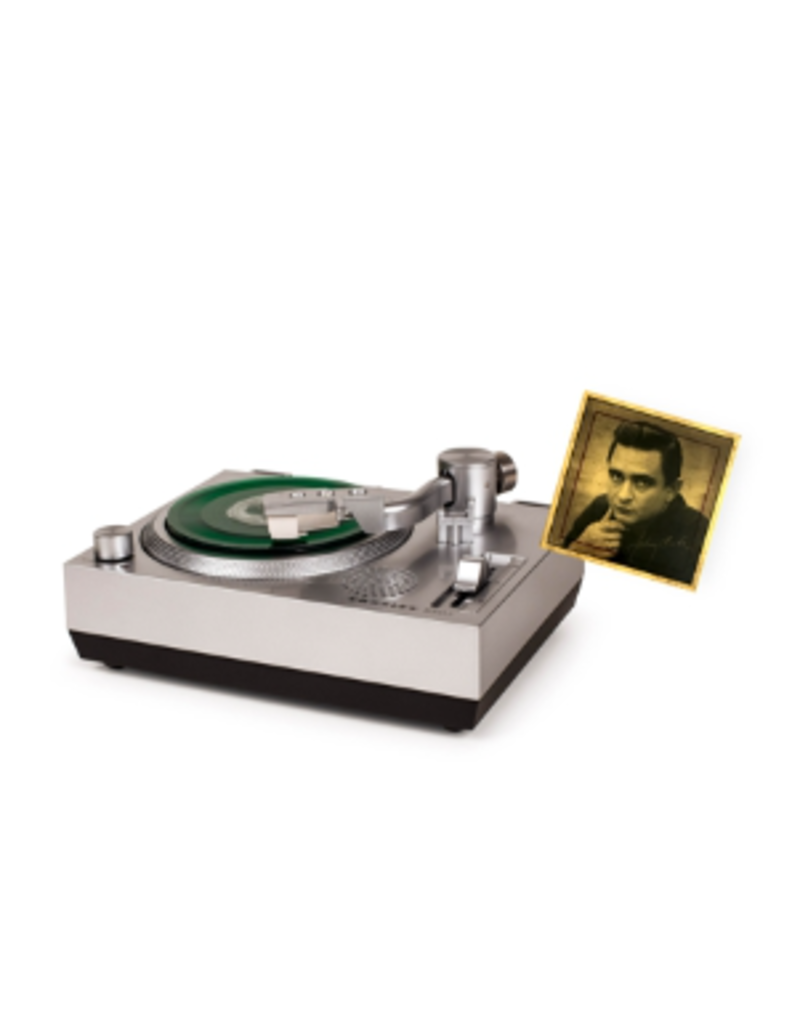 Crosley RSD3 Mini Turntable for 3 Inch Vinyl Records w/Johnny Cash "Cry Cry Cry" Single