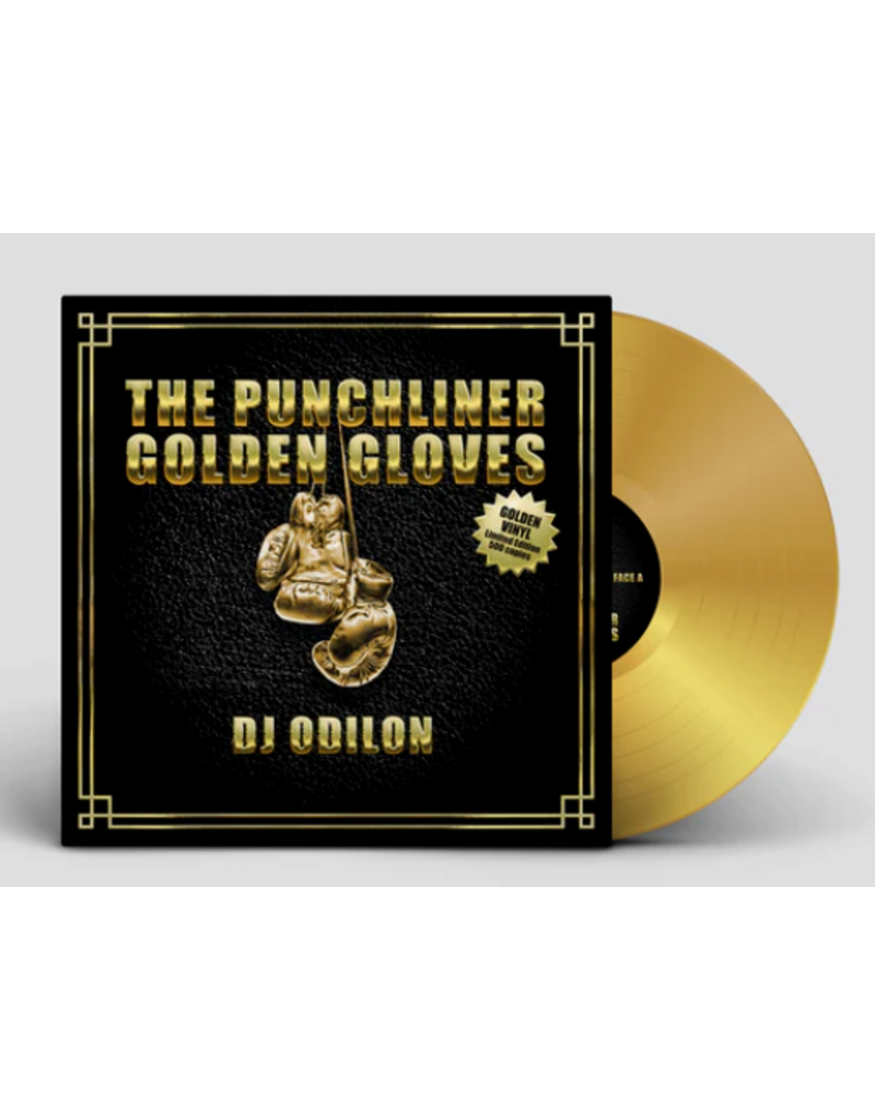 Beatsqueeze DJ Odilon: The Punchliner Golden Gloves 12" Gold Scratch Record