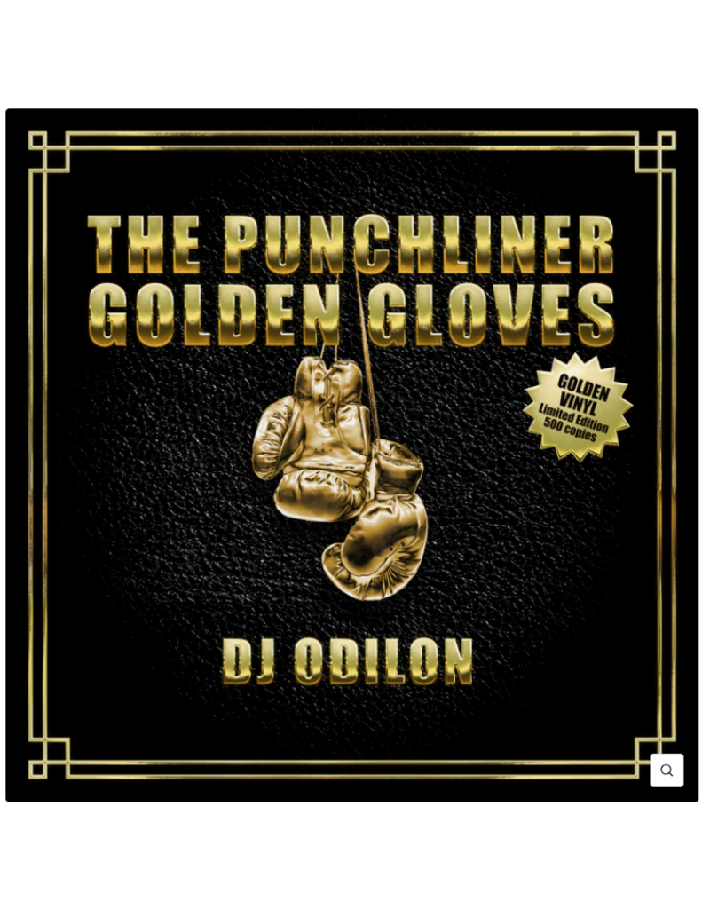 Beatsqueeze DJ Odilon: The Punchliner Golden Gloves 12" Gold Scratch Record
