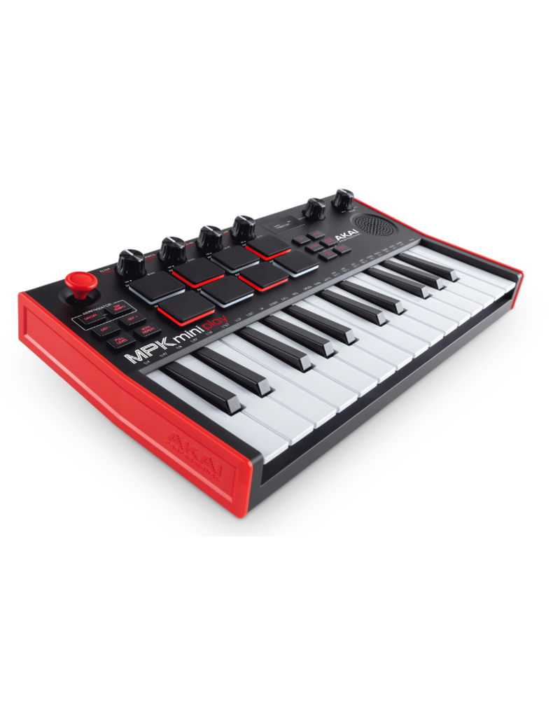 AKAI OPEN BOX! Akai Pro MPK MINI Play MK3 Controller Keyboard With  Speakers (MPKMINIPLAYMK3)