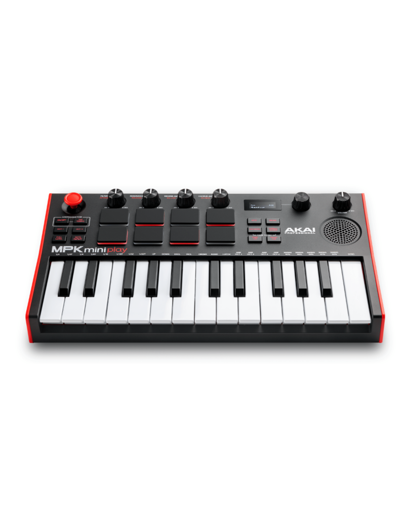 Akai Pro MPK MINI Play MK3 Controller Keyboard With  Speakers (MPKMINIPLAYMK3)