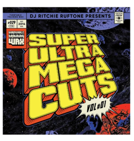 Turntable Training Wax *PRE-ORDER* Super Ultra Mega Cuts Vol. 1 12"  Scratch Record from Ritchie Ruftone