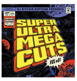 Turntable Training Wax Super Ultra Mega Cuts Vol. 1 12"  Scratch Record from Ritchie Ruftone