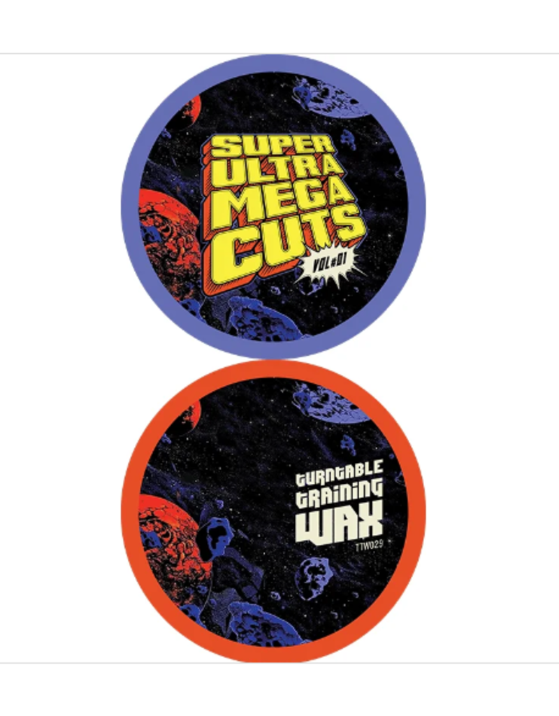 Turntable Training Wax Super Ultra Mega Cuts Vol. 1 12"  Scratch Record from Ritchie Ruftone