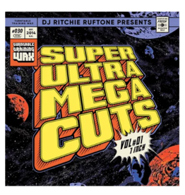 Turntable Training Wax Super Ultra Mega Cuts Vol. 1 7" Scratch Record from Ritchie Ruftone