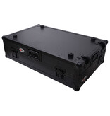 ProX ProX  ATA Flight Style Road Case For Pioneer DDJ-FLX10 DJ Controller with Laptop Shelf 1U Rack Space Wheels and LED Black Finish (XS-DDJFLX10WLTBLLED)