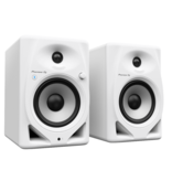 DM-50DBT-W White 5" Compact Active Monitor Speaker (pair) - Pioneer DJ