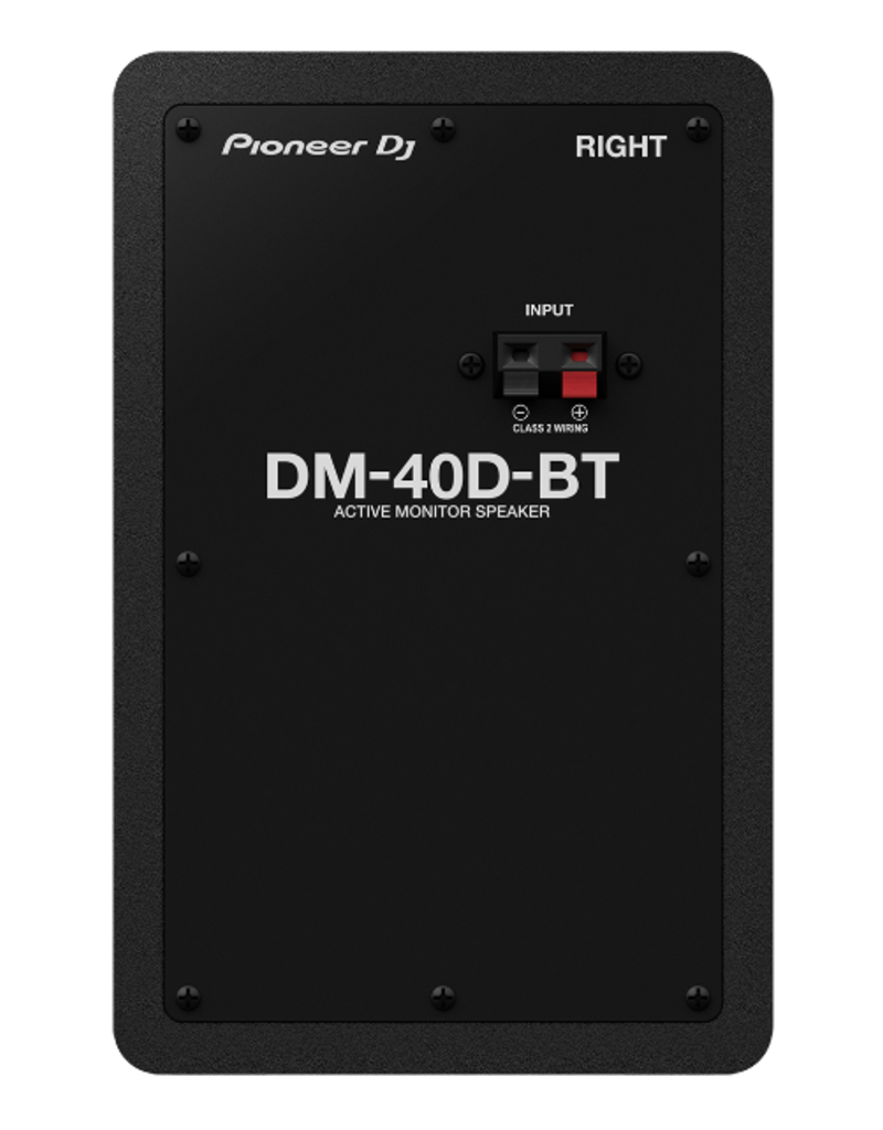 DM-40DBT  Black 4" Compact Active Monitor Speaker with Bluetooth (pair) - Pioneer DJ