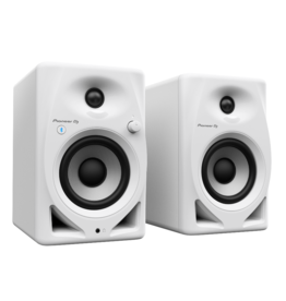 DM-40DBT-W White 4" Compact Active Monitor Speaker with Bluetooth (pair) - Pioneer DJ