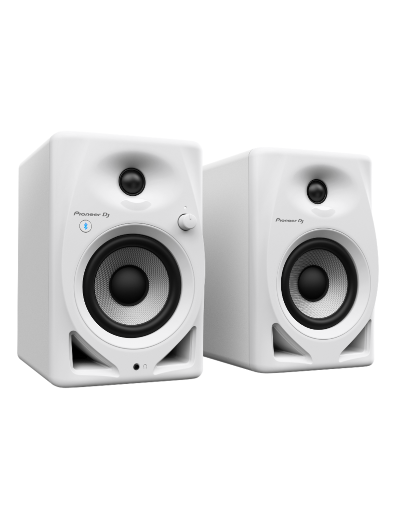 DM-40DBT-W White 4" Compact Active Monitor Speaker with Bluetooth (pair) - Pioneer DJ