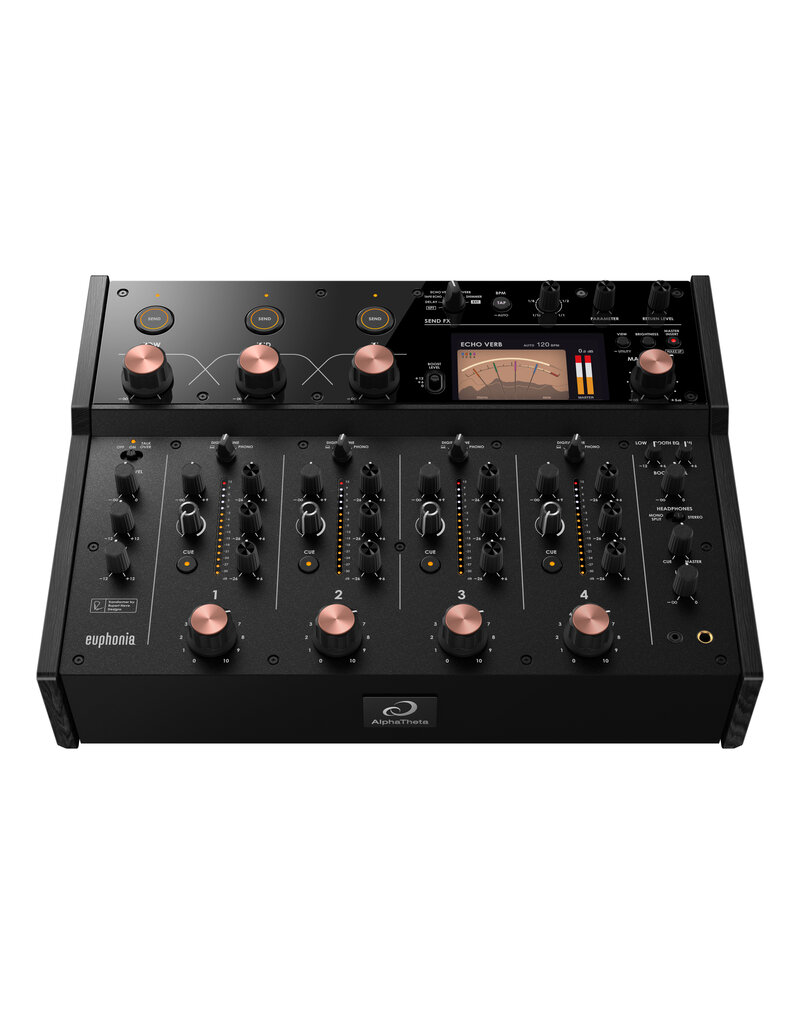 AlphaTheta SPECIAL ORDER Euphonia Professional 4-Channel Rotary Mixer with Rupert Neves Designs Transformer - AlphaTheta