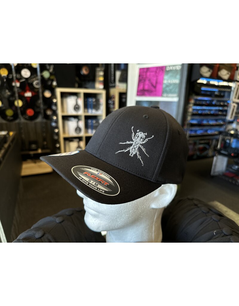 Thud Rumble ThudRumble All Black Flexfit Cap with Grey Beedle Logo