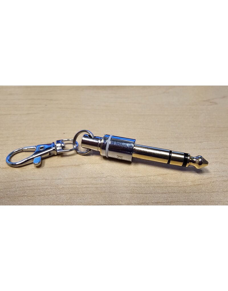 1/4 to 3.55mm Adapter Keychain