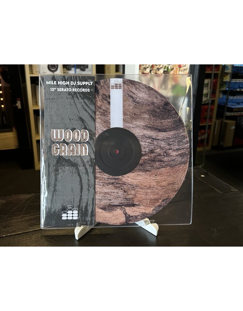 MARBLE - Wood Grain 12” Serato Control Vinyl (Pair)  - Mile High DJ Supply