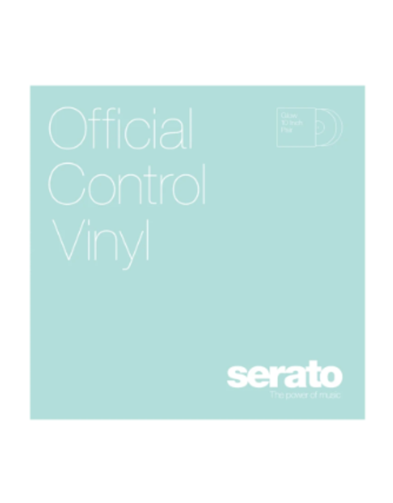 Glow in the Dark Serato 10" Control Vinyl (Pair)
