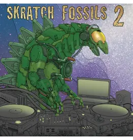 Cut & Paste Skratch Fossils 2: 12" Scratch Record by Moschops