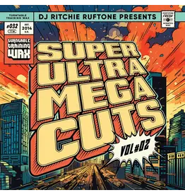 Turntable Training Wax Super Ultra Mega Cuts Vol. 2 12"  Scratch Record from Ritchie Ruftone