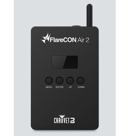 Chauvet DJ Chauvet FlareCON Air 2:  Compact, 100% TRUE Wireless Wi-Fi™ Receiver + Wireless D-Fi® Transmitter in a Single Unit