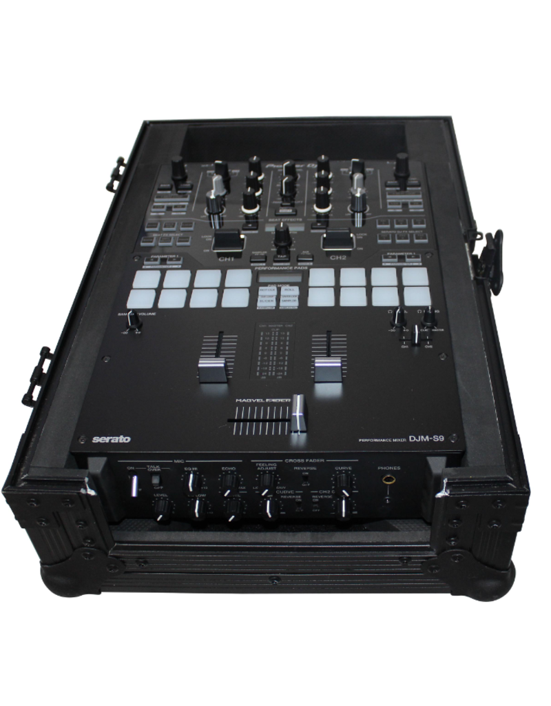 ProX ProX Flight Case for Pioneer DJM-S9 & DJM-S7 Mixer: Black on Black (XS-DJMS9BL)