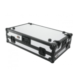 ProX ProX ATA Flight Style Road Case For Pioneer FLX10 or GRV6 w/ Laptop Shelf 1U Rack Space + Wheels White w/Black Finish ( XS-DDJFLX10WLTWH)