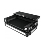 ProX ProX ATA Flight Style Road Case For Pioneer FLX10 or GRV6 w/ Laptop Shelf 1U Rack Space + Wheels White w/Black Finish ( XS-DDJFLX10WLTWH)