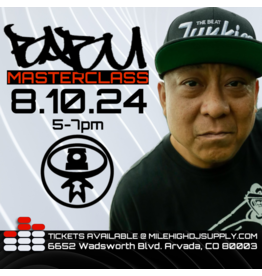 August 10: DJ Babu  MasterClass at Mile High DJ Supply - Saturday from 5 to 7pm!