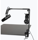 On-Stage On-Stage Broadcast-Style Microphone Boom Arm with Built-In XLR Cable and Detachable Headphone Hanger (MBS9500) Last One
