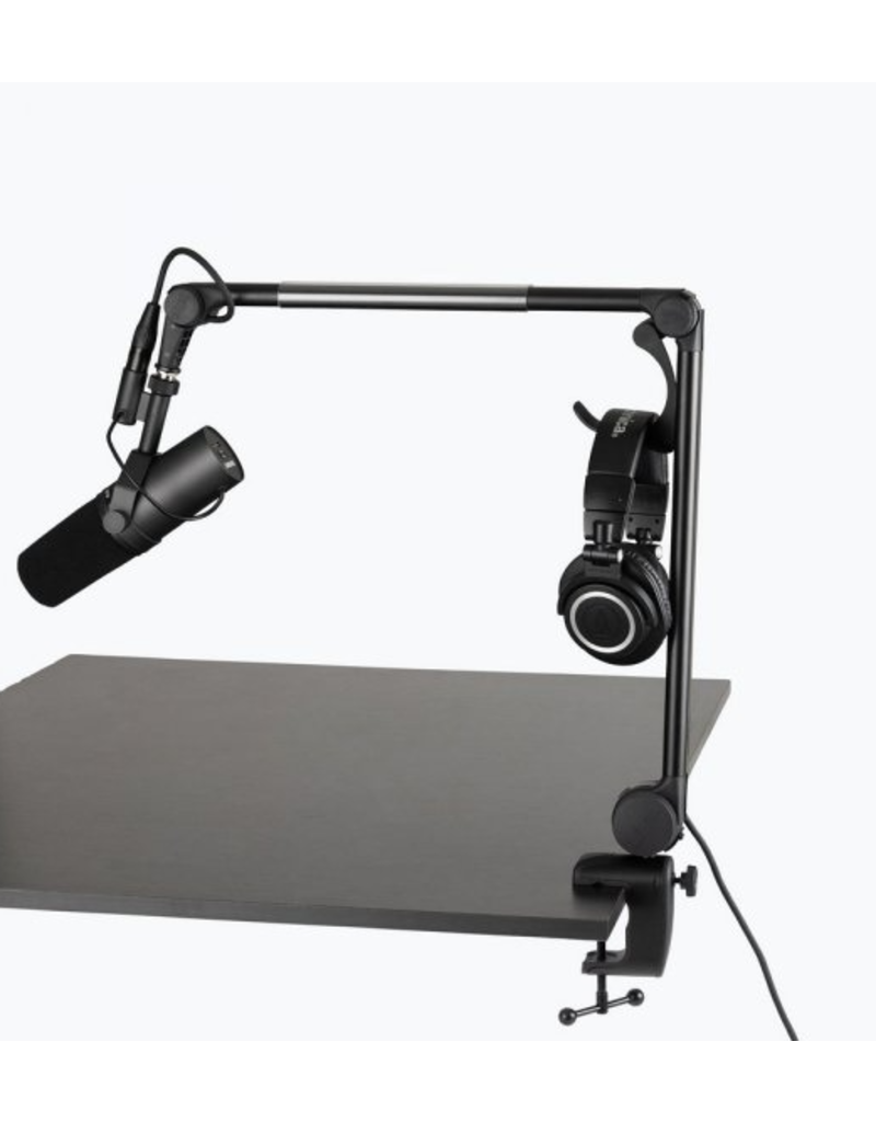 On-Stage On-Stage Broadcast-Style Microphone Boom Arm with Built-In XLR Cable and Detachable Headphone Hanger (MBS9500) Last One