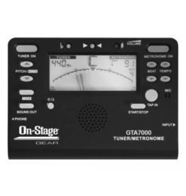 On-Stage On-Stage Chromatic Tuner/Metronome/Tone Generator (GTA7000)