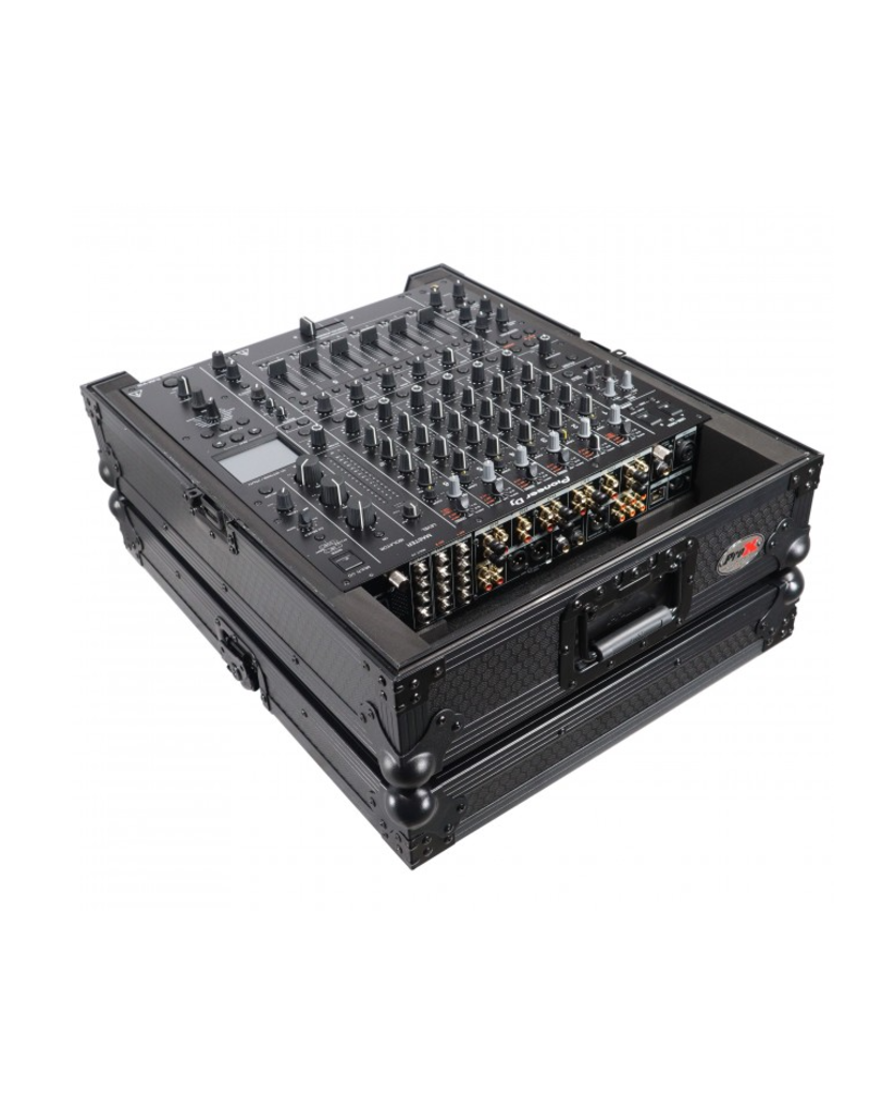 ProX ProX ATA Style Flight Road Case for Pioneer DJM-A9 DJM V10 DJ Mixer Black Finish (XS-DJMV10A9BL)