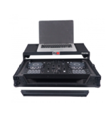ProX ProX ATA Flight Road Case For FLX4, SB3, DDJ-400 DJ Controller w/ Laptop Shelf - Black Finish (X-DDJFLX4LTBL)