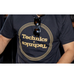 Platter T-Shirt: Gold on Black (Medium Only)  - Branded