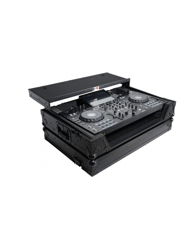 ProX ProX  Black ATA Style DJ Controller Case for DDJ-REV5 XDJ-RX3 RX2 Case w/Laptop Shelf + Wheels  (XS-XDJRX3WLTBL)