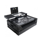 ProX ProX  Black ATA Style DJ Controller Case for DDJ-REV5 XDJ-RX3 RX2 Case w/Laptop Shelf + Wheels  (XS-XDJRX3WLTBL)