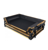 ProX ProX ATA Flight Case for Pioneer DDJ1000 FLX6 SX3 DJ Controller w/ 1U Rack Space + Wheels - Gold Black (XS-DDJ1000WFGLD)