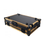 ProX ProX ATA Flight Case for Pioneer DDJ1000 FLX6 SX3 DJ Controller w/ 1U Rack Space + Wheels - Gold Black (XS-DDJ1000WFGLD)