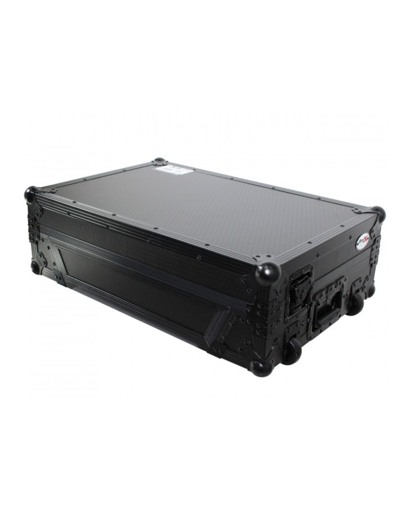 ProX ProX Black Flight Case For Pioneer DDJ-800 w/Sliding Laptop Shelf +Wheels &1U Rackspace (XS-DDJ800WLTBL)