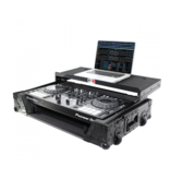 ProX ProX Black Flight Case For Pioneer DDJ-800 w/Sliding Laptop Shelf +Wheels &1U Rackspace (XS-DDJ800WLTBL)