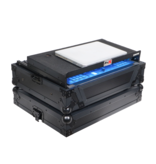 ProX ATA Flight Case For Pioneer AlphaTheta OMNIS-DUO DJ Controller with Laptop Shelf + LED  (XS-OMNISDUOLTBLLED)