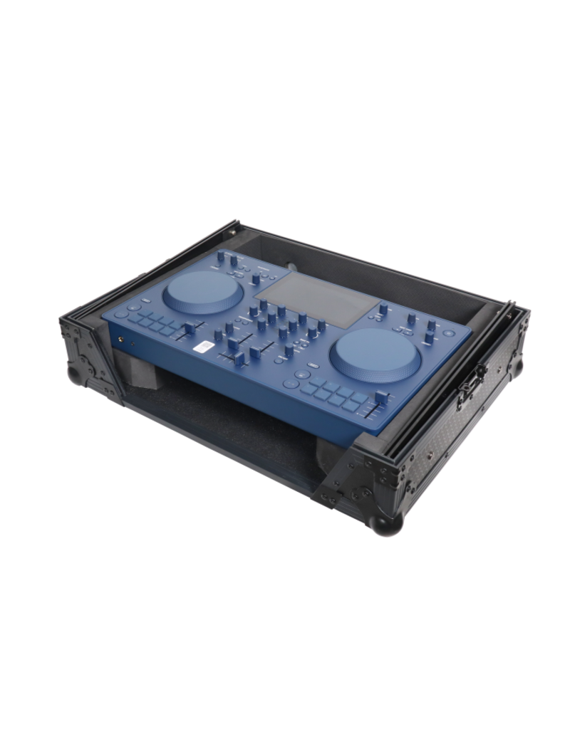 ProX ATA Flight Case For Pioneer AlphaTheta OMNIS-DUO DJ Controller with Laptop Shelf + LED  (XS-OMNISDUOLTBLLED)