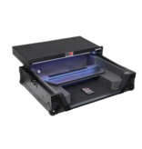 ProX ATA Flight Case For Pioneer AlphaTheta OMNIS-DUO DJ Controller with Laptop Shelf + LED  (XS-OMNISDUOLTBLLED)