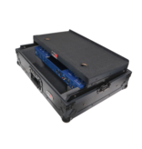 ProX ATA Flight Case For Pioneer AlphaTheta OMNIS-DUO DJ Controller with Laptop Shelf + LED  (XS-OMNISDUOLTBLLED)