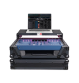 ProX ATA Flight Case For Pioneer AlphaTheta OMNIS-DUO DJ Controller with Laptop Shelf + LED  (XS-OMNISDUOLTBLLED)