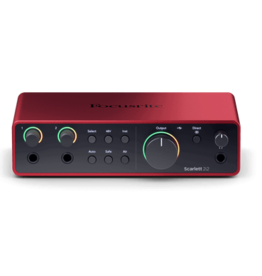 Focusrite Focusrite Scarlett 2i2 USB Audio Interface (4th Gen)