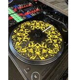 Mile High DJ Supply Mile High DJ Supply Yellow Kaleidoscope 12" Serato Control Vinyl (One Pair)