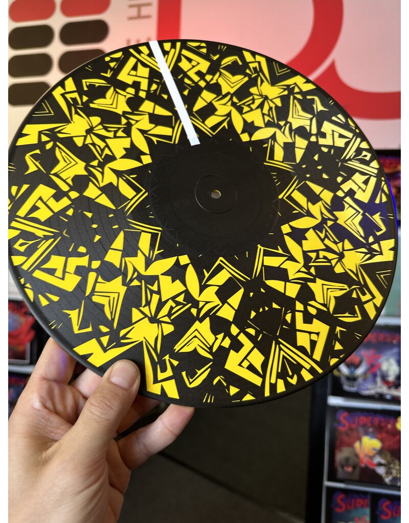 Mile High DJ Supply Mile High DJ Supply Yellow Kaleidoscope 12" Serato Control Vinyl (One Pair)