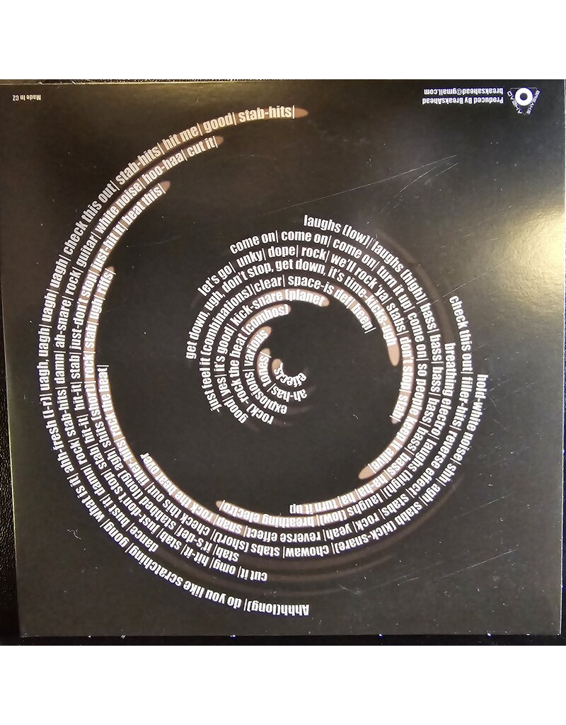 Hand Technics: Skipless + Spiral Scratch Sounds 7" Scratch Record  from DJ QUEST (Bullet Proof/Space Travelers/Live Human) New Colored Vinyl!