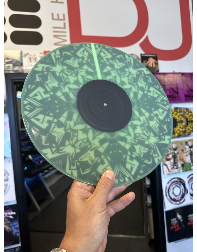 Mile High DJ Supply Glow in the Dark KALEIDOSCOPE 12" Serato Control Vinyl (One Pair) Only Available from Mile High DJ Supply