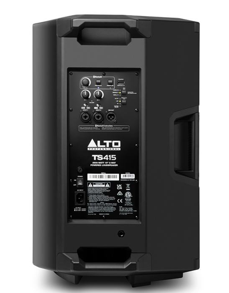 Alto TS415 TrueSonic 4 Series 2500W 15" 2-Way Active Loudspeaker with Bluetooth (TS415)