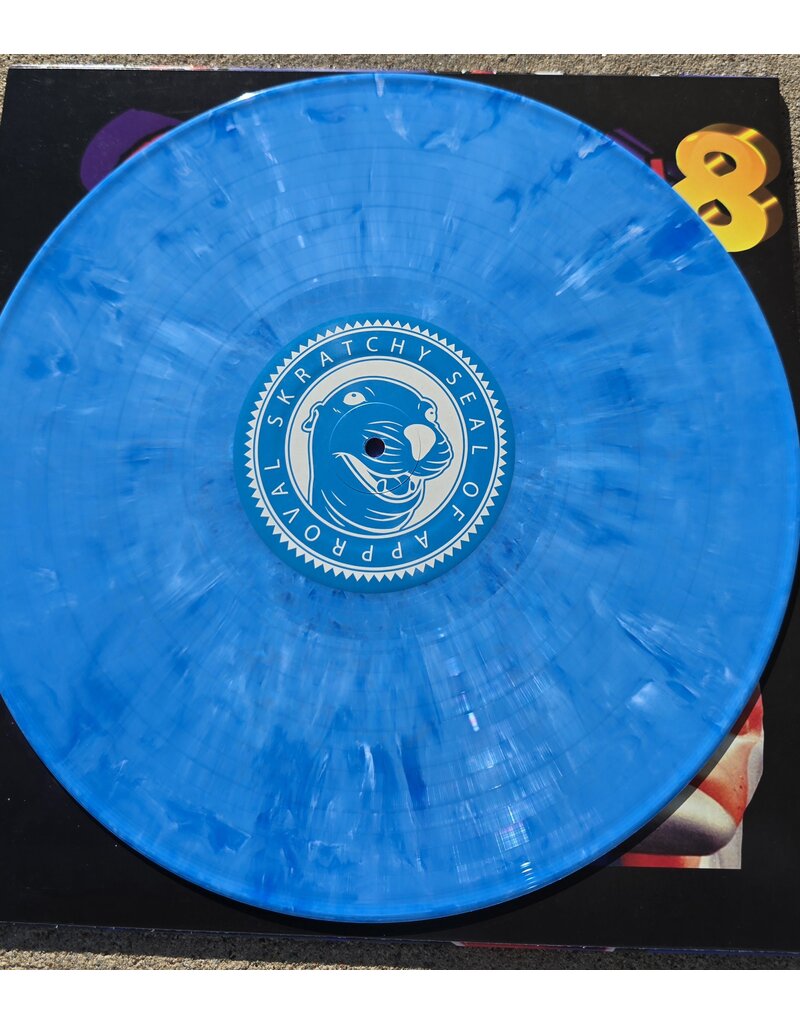 Thud Rumble Superseal 8.3: Mix Master MAZINGER Vs Ultrapitch Ultraman:  12” Scratch Record: Blue Vinyl!